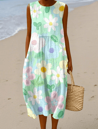 Erin | Vestido de verano ligero y sin mangas - Isabel de Sevilla