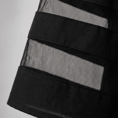 Cerelia | Vestido Midi con Detalles de Malla y Bolsillos - Isabel de Sevilla