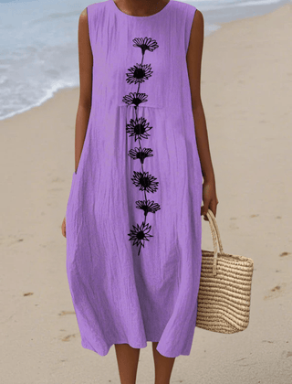 Emma | Vestido de verano ligero y sin mangas - Isabel de Sevilla