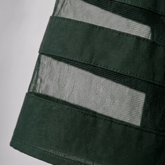 Cerelia | Vestido Midi con Detalles de Malla y Bolsillos - Isabel de Sevilla