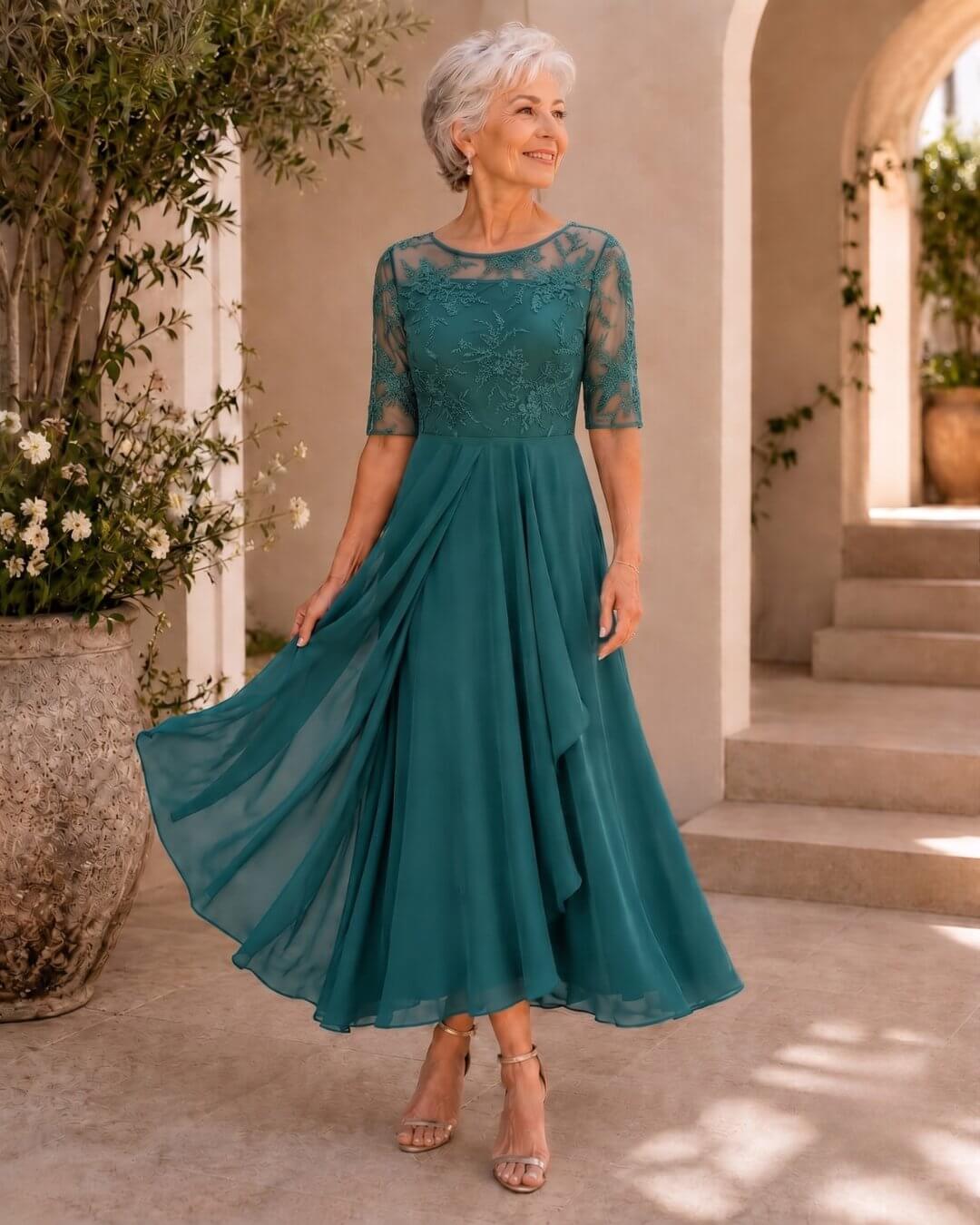 Carmen | Vestido Elegante de Encaje - Isabel de Sevilla