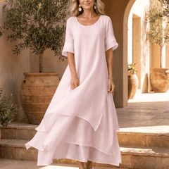 Marta | Vestido Maxi Fluido - Isabel de Sevilla