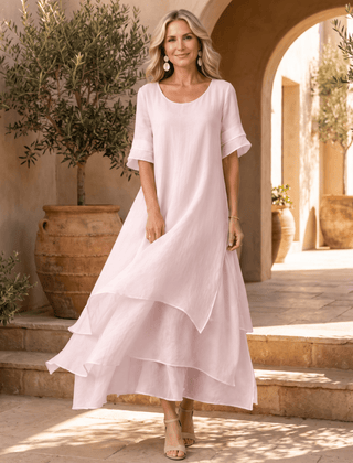 Marta | Vestido Maxi Fluido - Isabel de Sevilla