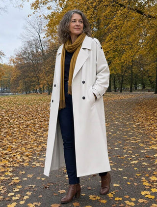 Lucía | Gabardina Larga para Mujer - Isabel de Sevilla