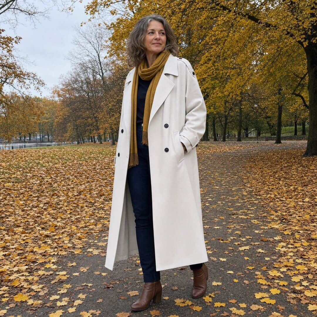Lucía | Gabardina Larga para Mujer - Isabel de Sevilla