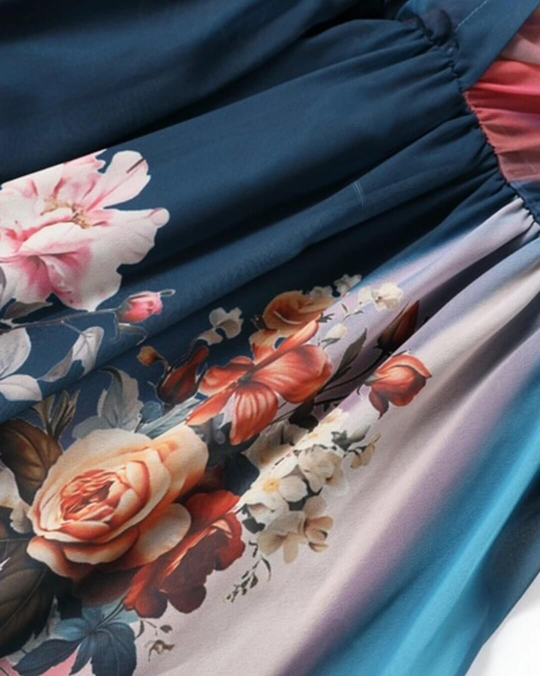 María | Vestido Maxi Floral Bohemio - Isabel de Sevilla