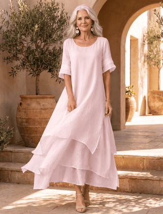 Marta | Vestido Maxi Fluido - Isabel de Sevilla