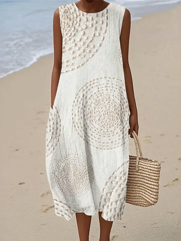 Luna | Vestido Casual Retro