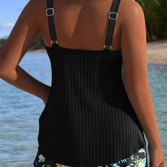 Carla | Traje de Baño de Rayas con Short de Playa - Isabel de Sevilla