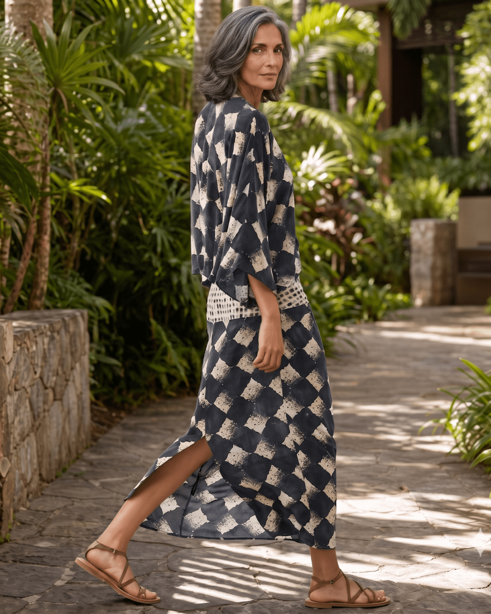 Maelia | Vestido Mosaico Mediterráneo - Isabel de Sevilla
