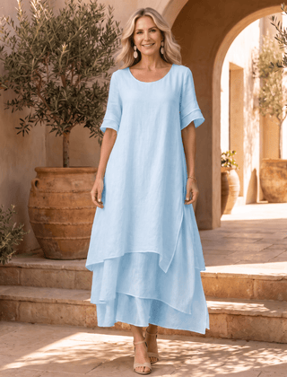 Marta | Vestido Maxi Fluido - Isabel de Sevilla