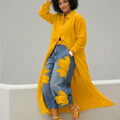 Flora | Jeans Anchos + Blusa - Isabel de Sevilla