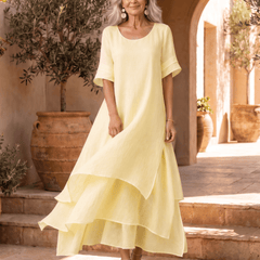 Marta | Vestido Maxi Fluido - Isabel de Sevilla