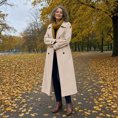 Lucía | Gabardina Larga para Mujer - Isabel de Sevilla