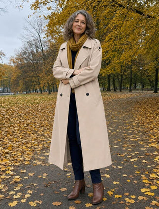 Lucía | Gabardina Larga para Mujer - Isabel de Sevilla