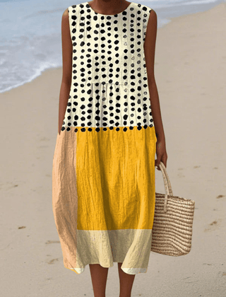Leah | Vestido de verano ligero y sin mangas - Isabel de Sevilla