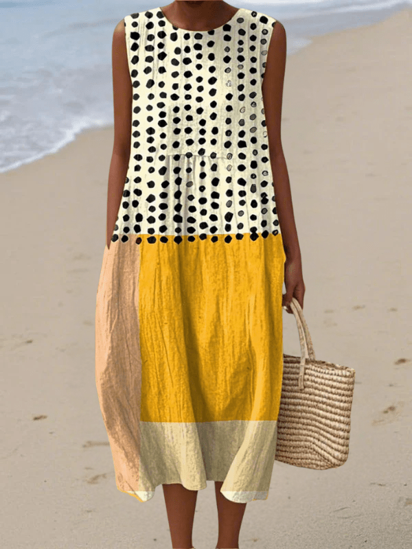 Leah | Vestido de verano ligero y sin mangas - Isabel de Sevilla