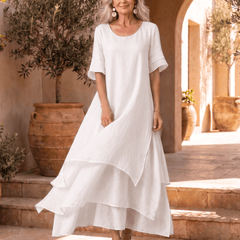 Marta | Vestido Maxi Fluido - Isabel de Sevilla