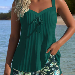 Carla | Traje de Baño de Rayas con Short de Playa - Isabel de Sevilla