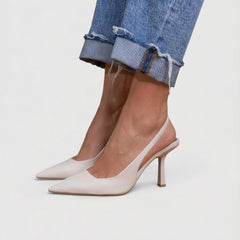 Valencia | Zapato slingback sofisticado de punta fina - Isabel de Sevilla