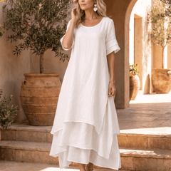 Marta | Vestido Maxi Fluido - Isabel de Sevilla
