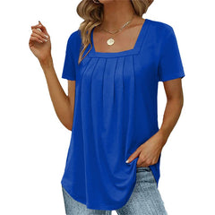 Alba | Blusa fluida con escote cuadrado - Isabel de Sevilla