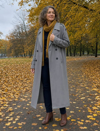 Lucía | Gabardina Larga para Mujer - Isabel de Sevilla