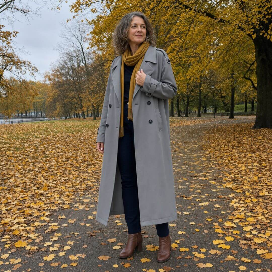 Lucía | Gabardina Larga para Mujer - Isabel de Sevilla