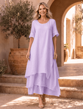 Marta | Vestido Maxi Fluido - Isabel de Sevilla