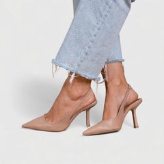 Valencia | Zapato slingback sofisticado de punta fina - Isabel de Sevilla