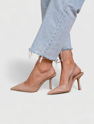 Valencia | Zapato slingback sofisticado de punta fina - Isabel de Sevilla