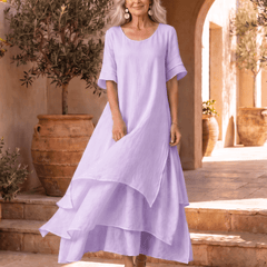 Marta | Vestido Maxi Fluido - Isabel de Sevilla