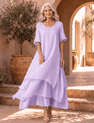 Marta | Vestido Maxi Fluido - Isabel de Sevilla