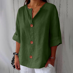 Noa | Blusa de lino informal - Isabel de Sevilla
