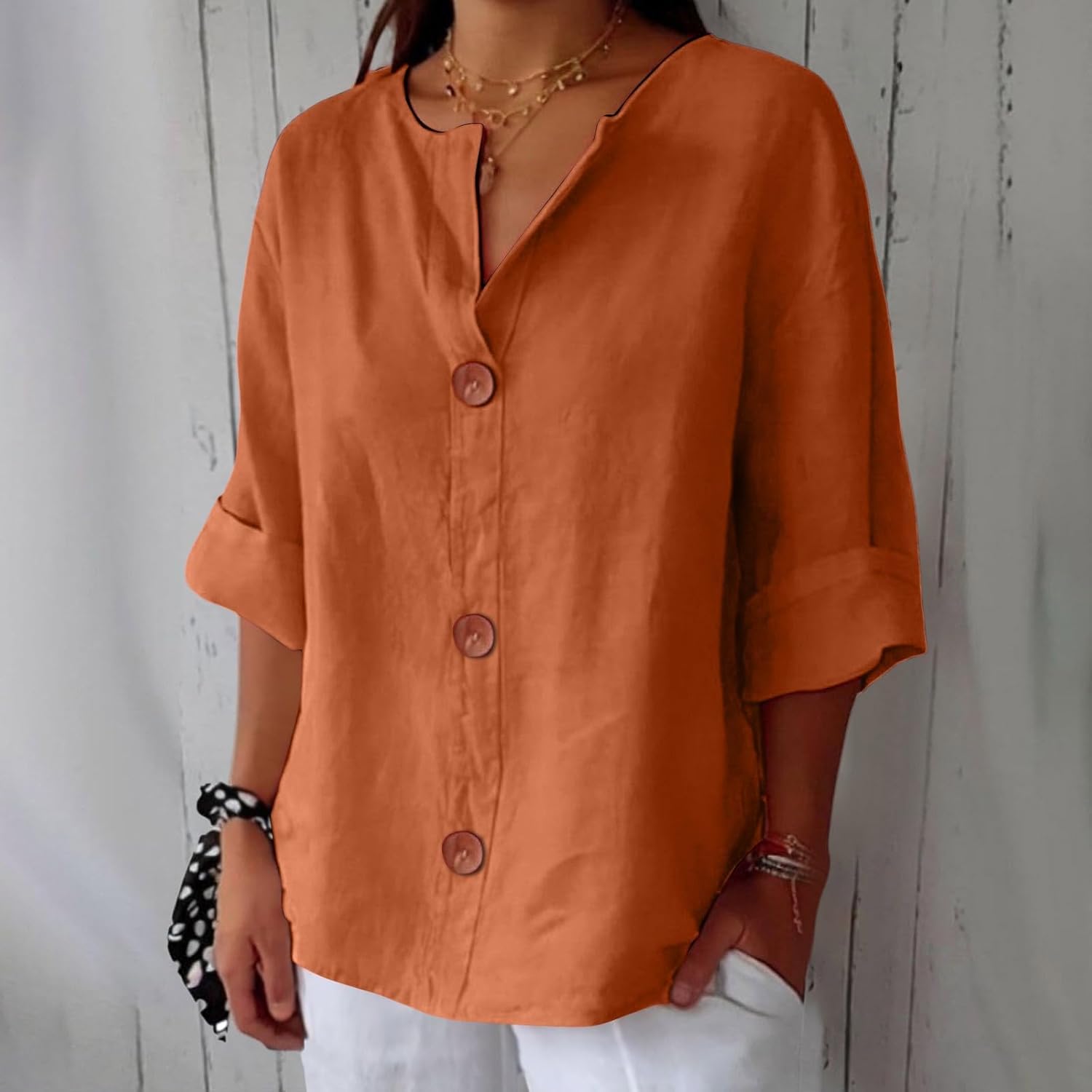 Noa | Blusa de lino informal