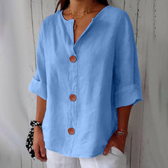 Noa | Blusa de lino informal - Isabel de Sevilla