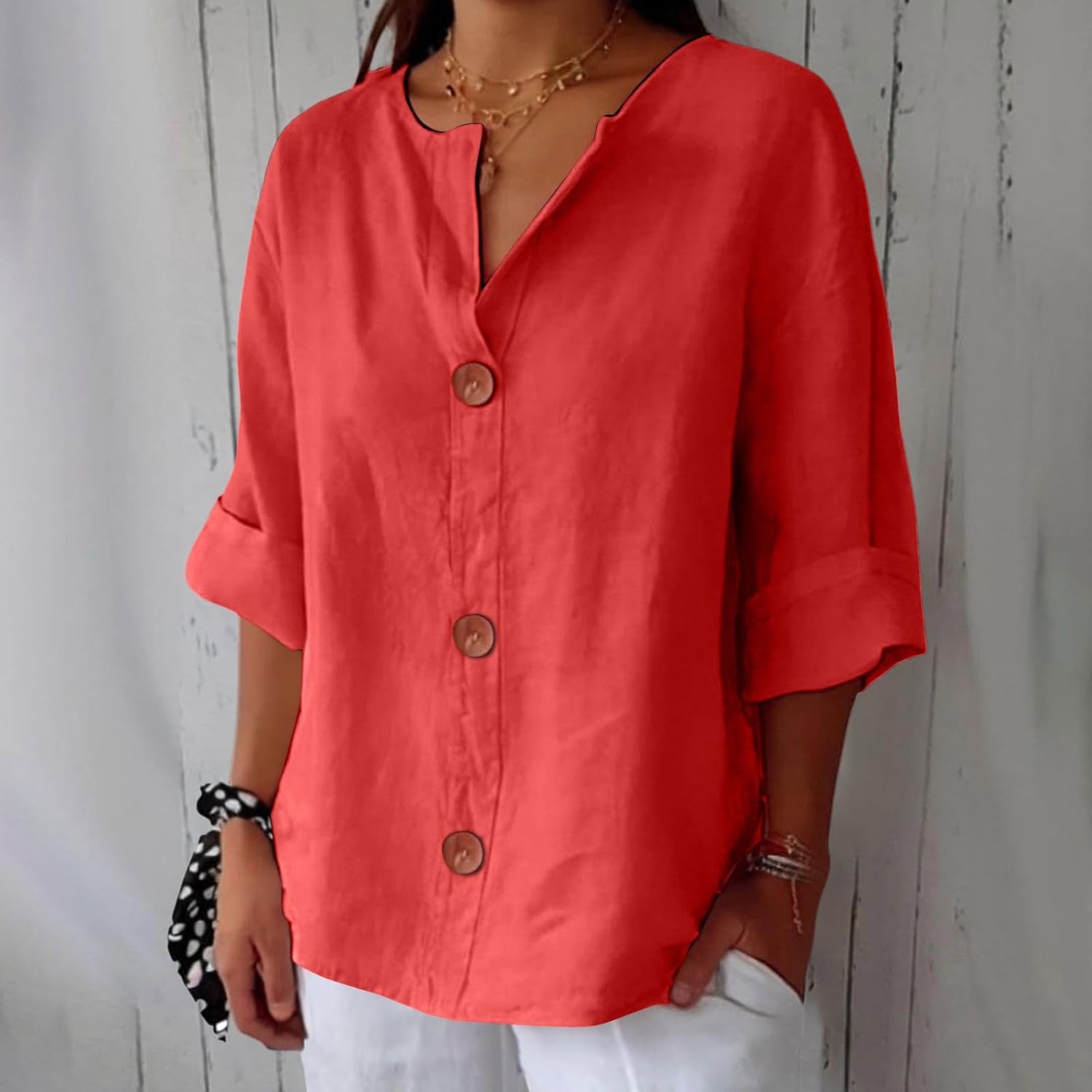 Noa | Blusa de lino informal