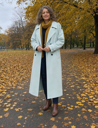 Lucía | Gabardina Larga para Mujer - Isabel de Sevilla