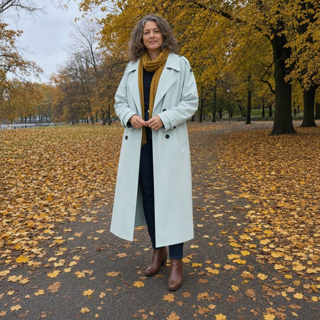 Lucía | Gabardina Larga para Mujer - Isabel de Sevilla