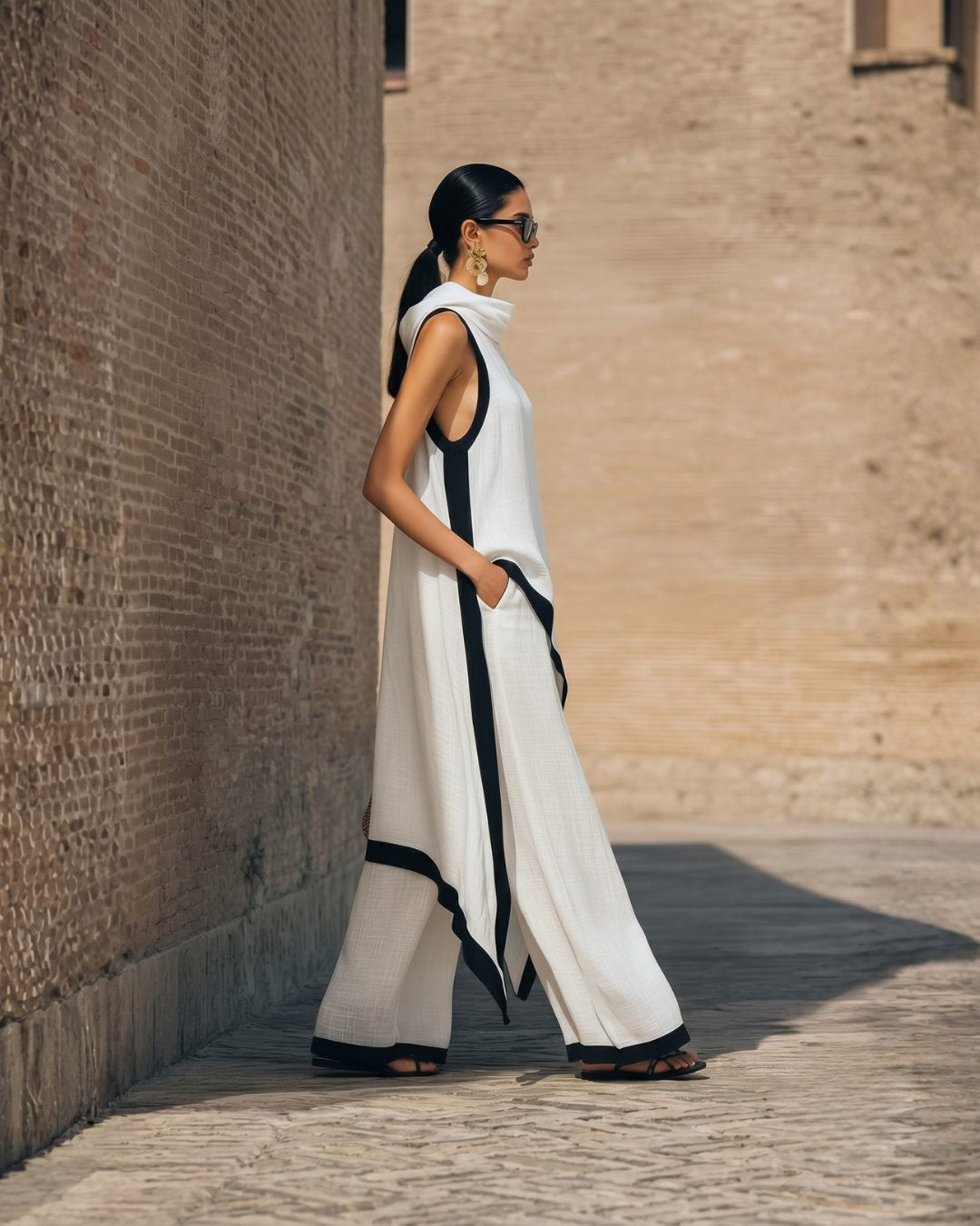 VALERIA | CONJUNTO DE LINO ELEGANTE