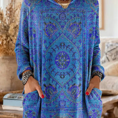 Julia | Suéter de punto con capucha y diseño acogedor - Isabel de Sevilla