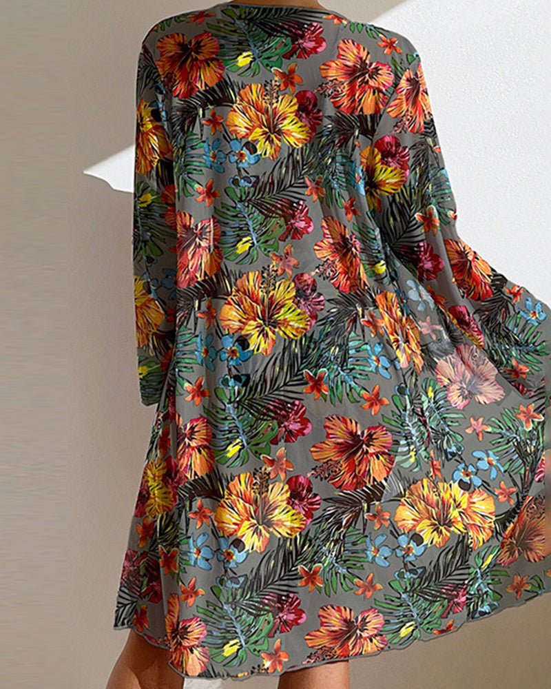 Patricia | Bikini con Cover-Up Floral - Isabel de Sevilla