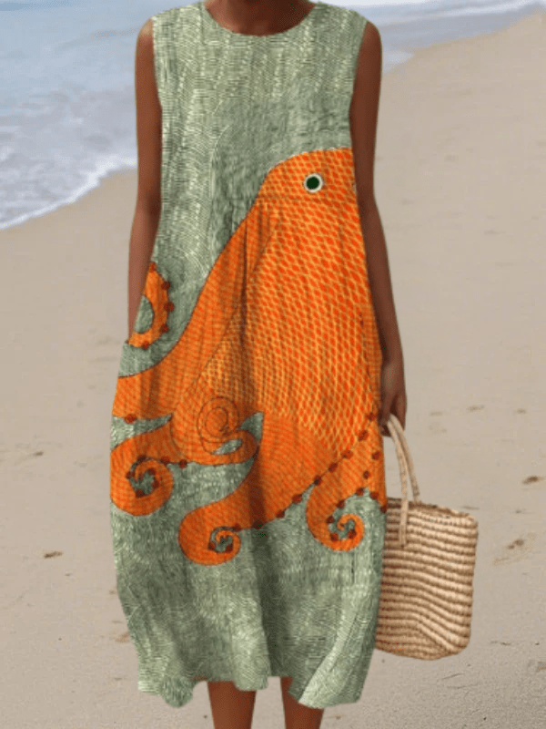 Tess | Vestido de verano ligero y sin mangas - Isabel de Sevilla