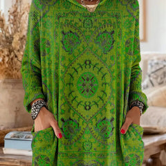 Julia | Suéter de punto con capucha y diseño acogedor - Isabel de Sevilla