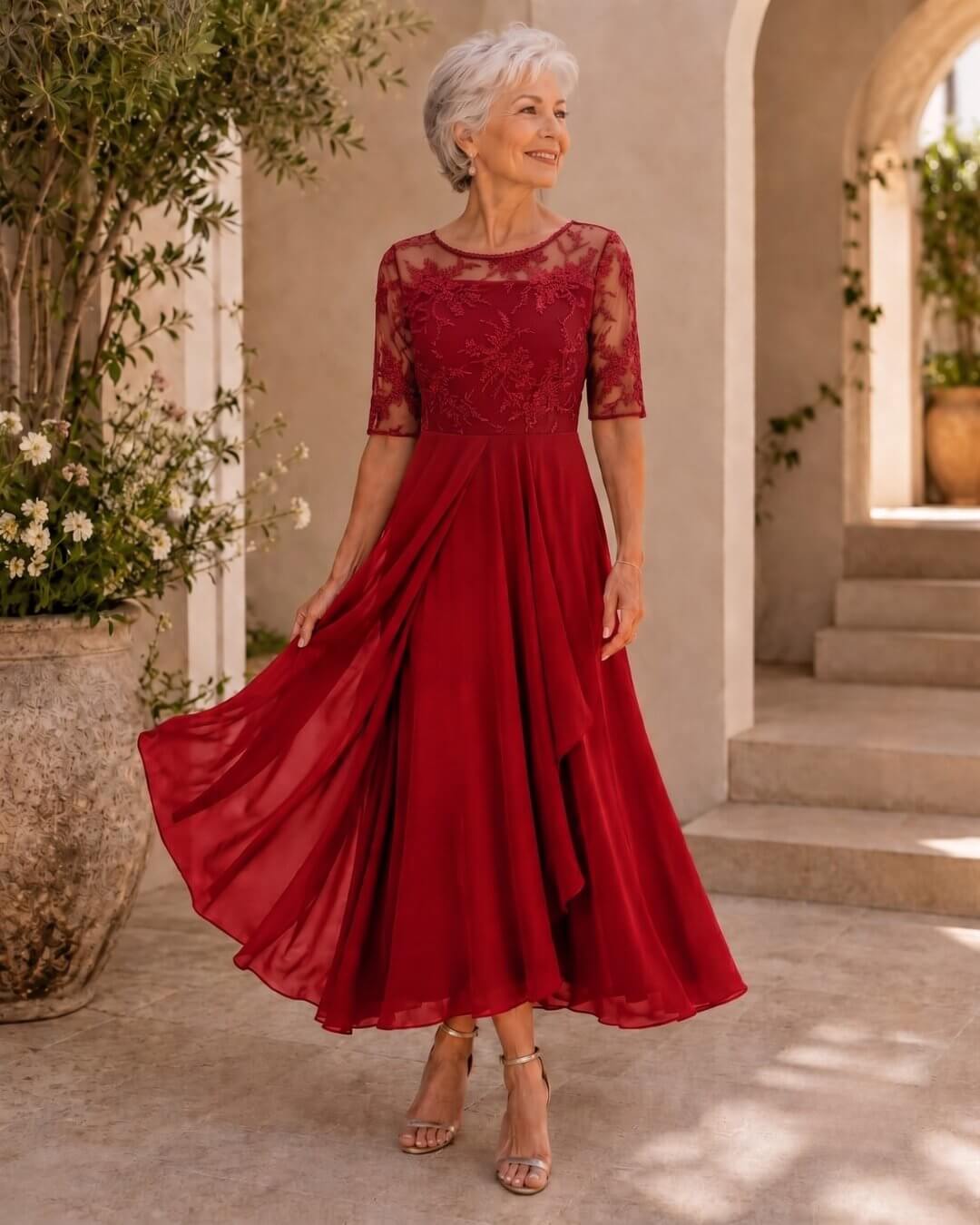 Carmen | Vestido Elegante de Encaje - Isabel de Sevilla
