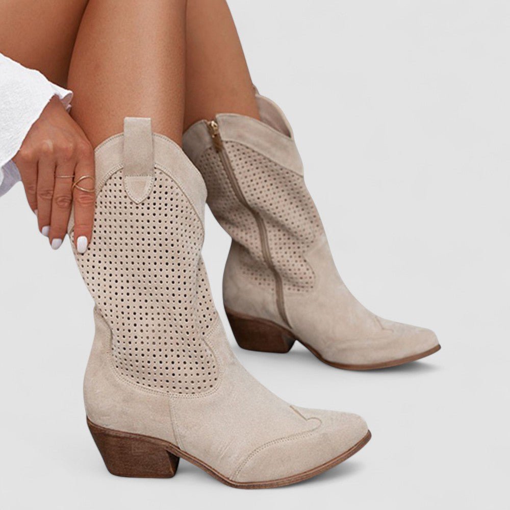 Silvia | Botas ortopédicas de estilo occidental - Isabel de Sevilla