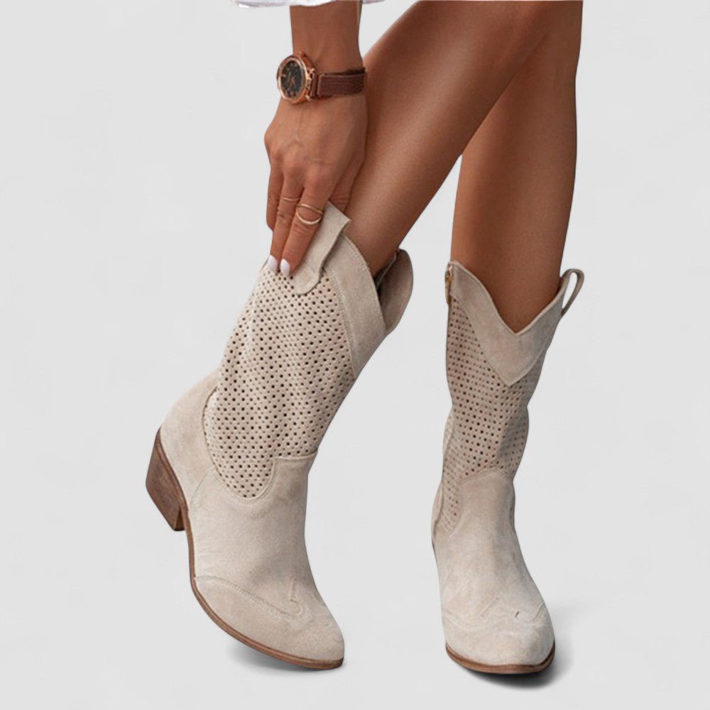 Silvia | Botas ortopédicas de estilo occidental - Isabel de Sevilla