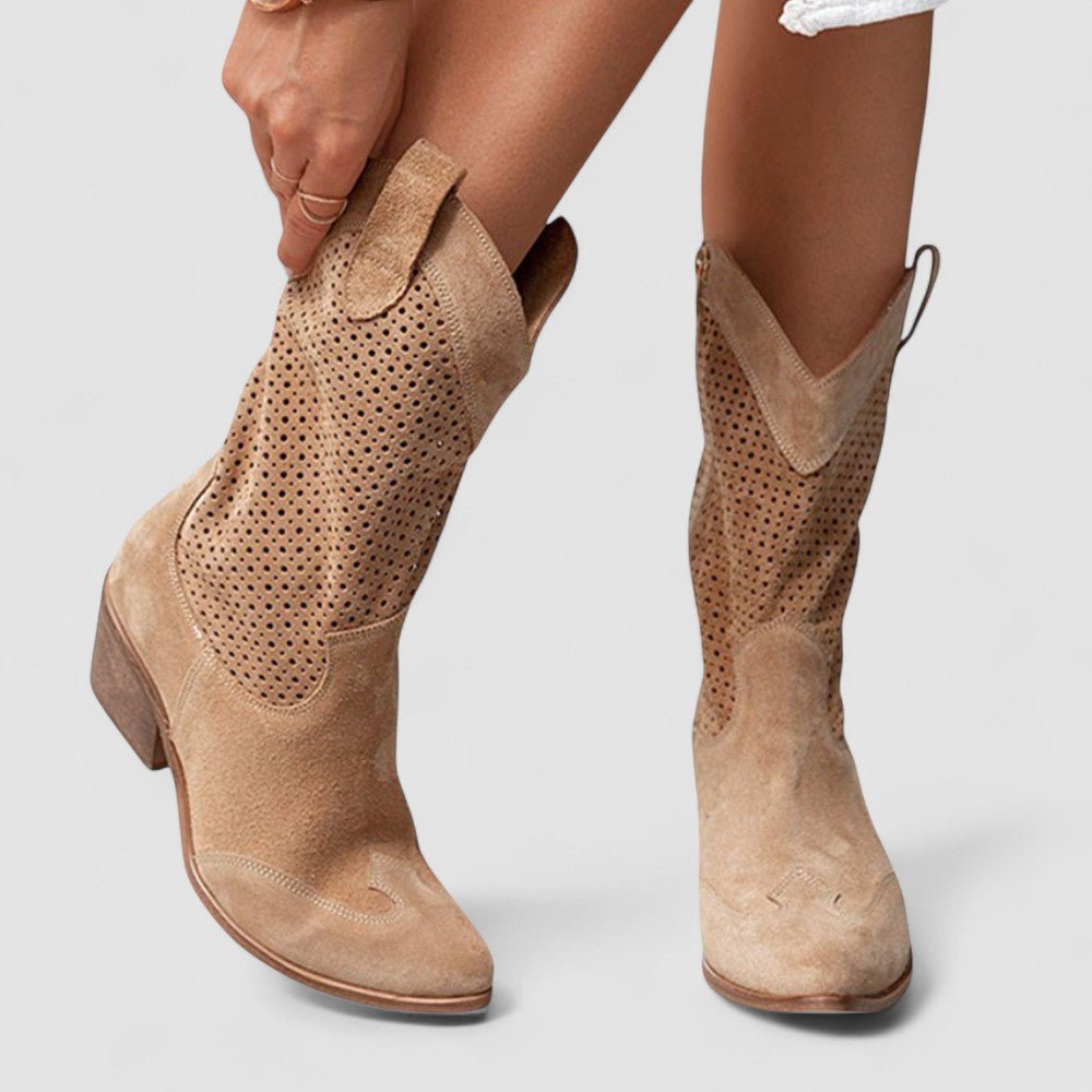 Silvia | Botas ortopédicas de estilo occidental - Isabel de Sevilla