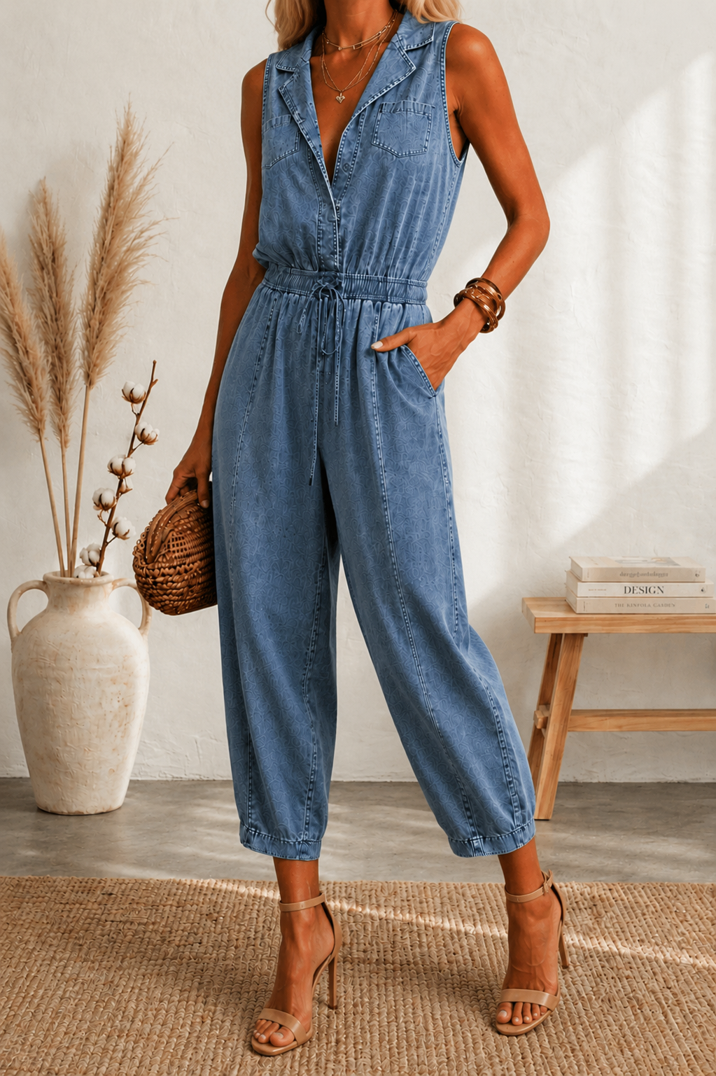 Mono Nómada | Jumpsuit estilo capri