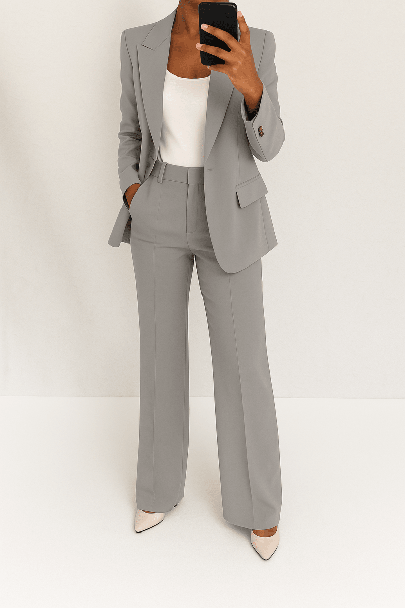 Patricia | Traje Elegante de Corte Sastre - Isabel de Sevilla